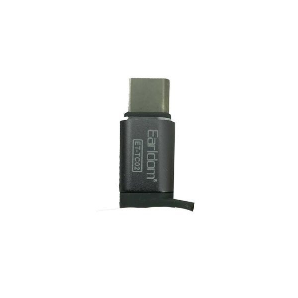 مبدل microUSB به USB-C ارلدام مدل ET-TC02 مبدل microUSB به USB-C ارلدام مدل ET-TC02