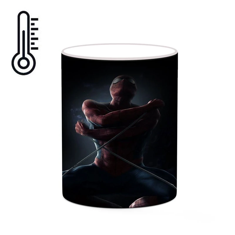 ماگ حرارتی کاکتی مدل مرد عنکبوتی Spider-Man کد mgh39919