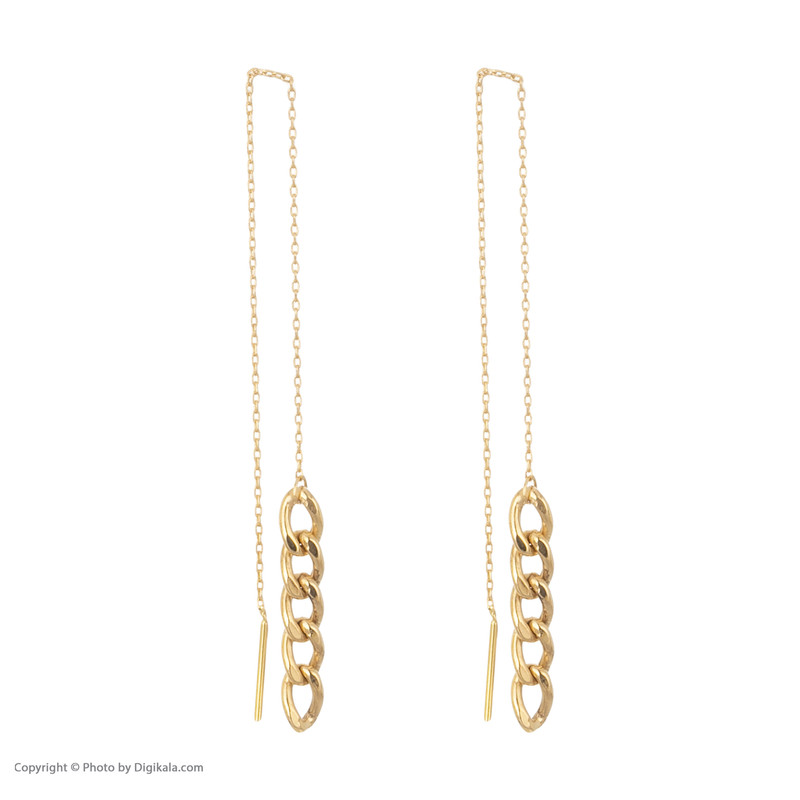 گوشواره طلا 18 عیار زنانه مایا ماهک مدل ME0935 طرح کارتیه