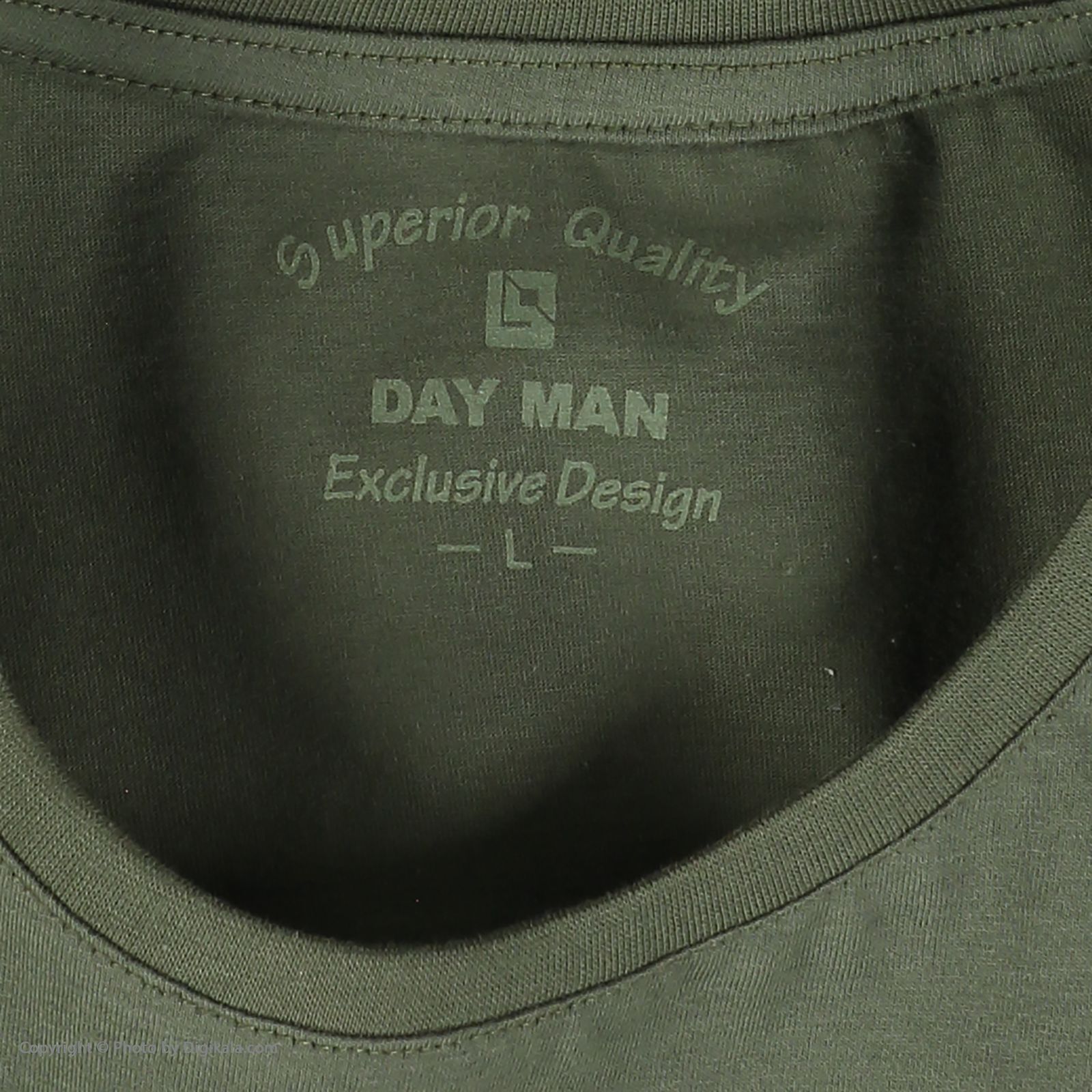 تی شرت آستین کوتاه مردانه دی من مدل 1068301468-49 -  - 4