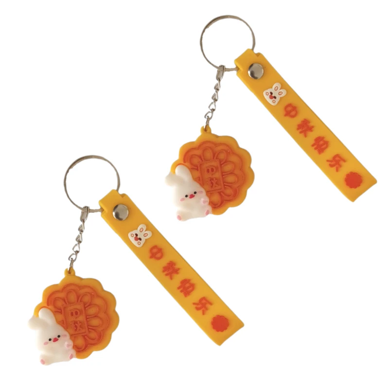 جاکلیدی دخترانه مدل Rabbit Fat بسته 2 عددی