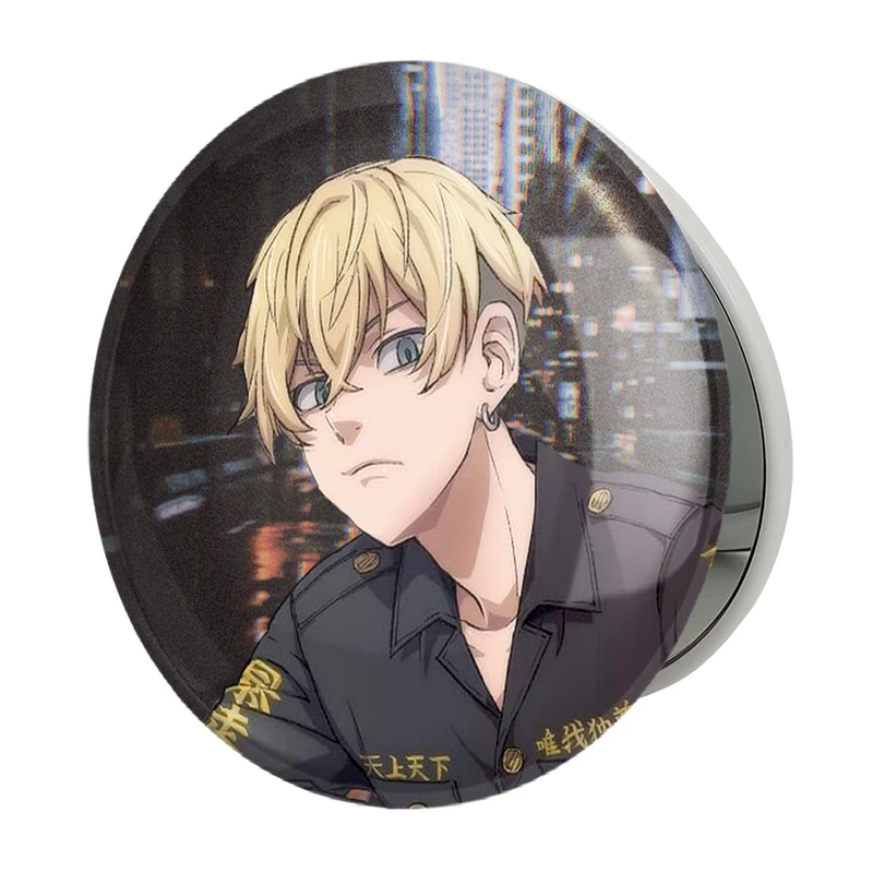 آینه جیبی خندالو طرح ماتسونو چیفویو انیمه توکیو ریونجرز مدل تاشو کد 11162 