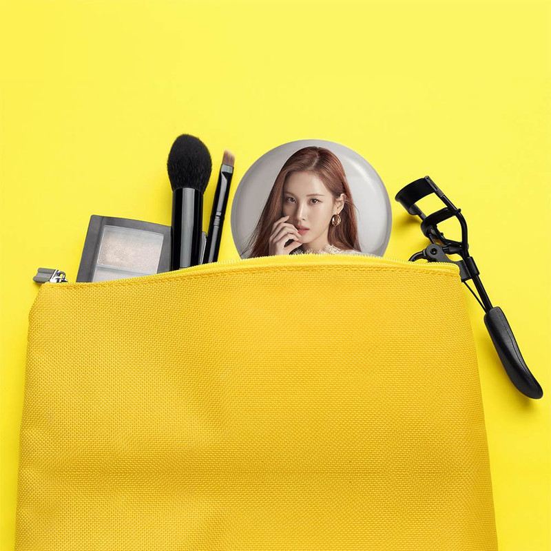 آینه جیبی خندالو مدل سوهیون گروه گرلز جنریشن Girls Generation  کد 21729