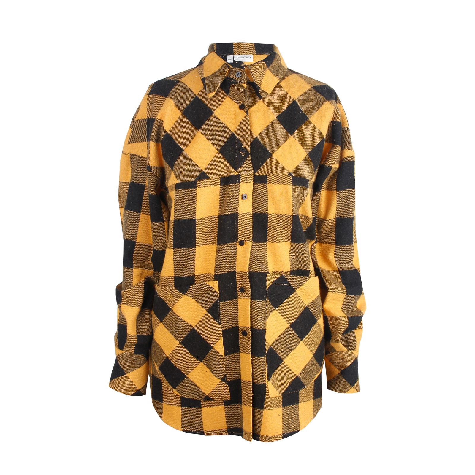 شومیز زنانه زیبو مدل 11382-Caring Yellow -  - 2