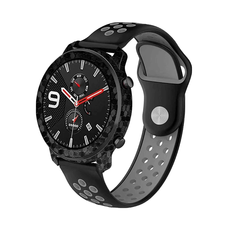  برچسب ماهوت طرح Honey-Comb-Circle مناسب برای ساعت هوشمند شیائومی Amazfit GTR 47mm