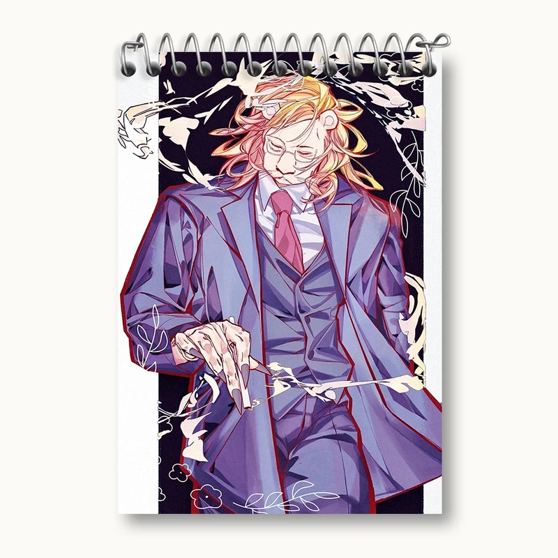 دفتر یادداشت 50 برگ خندالو مدل ایبوکی انیمه بیستارز کد 33455