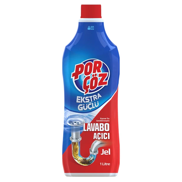 ژل لوله باز کن پور چوز مدل Lavabo حجم 1000 میلی لیتر