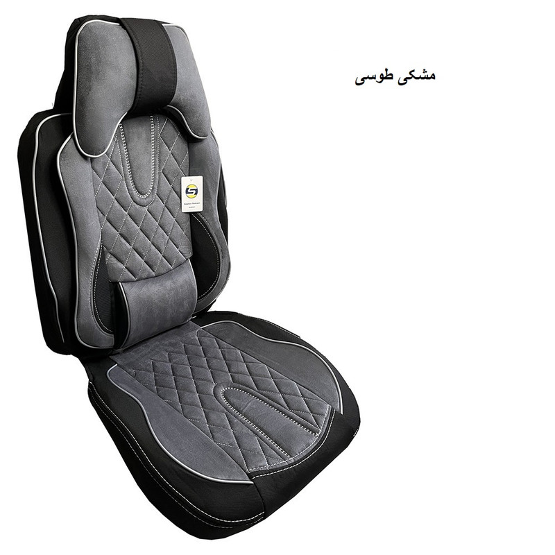 ست کامل روکش صندلی خودرو سپاهان روکش مدل Aoudi-6000 مناسب برای رنو ال 90