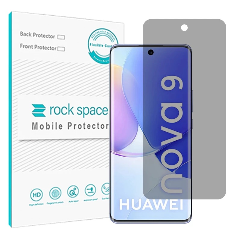 محافظ صفحه نمایش حریم شخصی راک اسپیس مدل Resistant مناسب برای گوشی موبایل هوآوی Nova 9