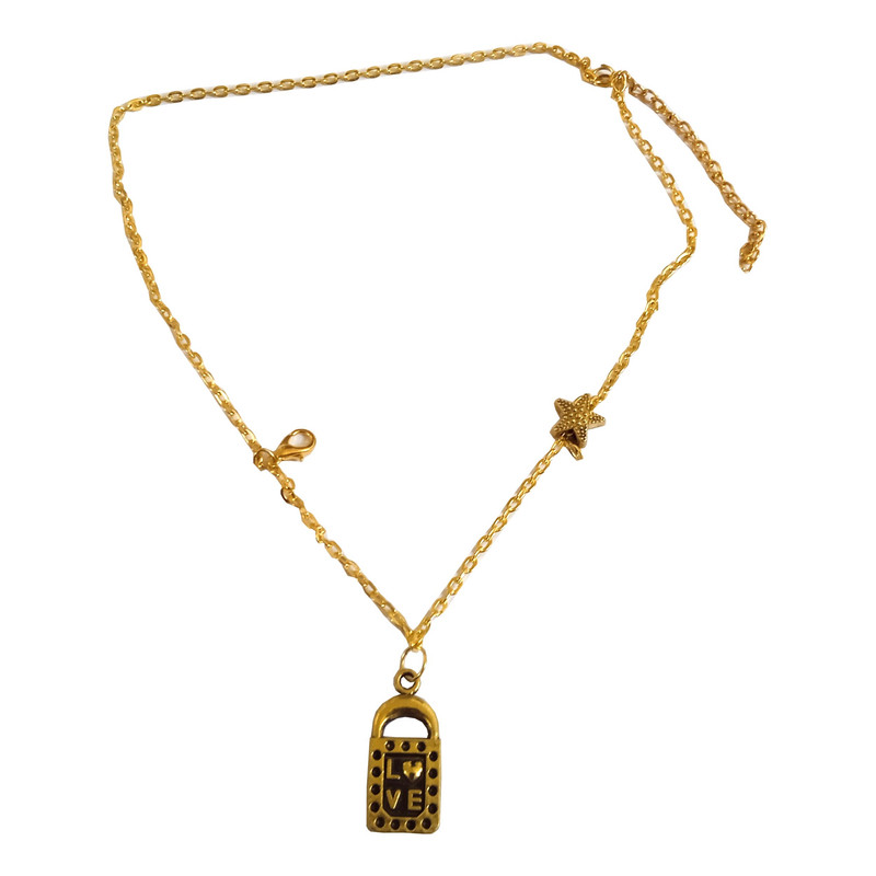 پابند زنانه مدل قفل و ستاره