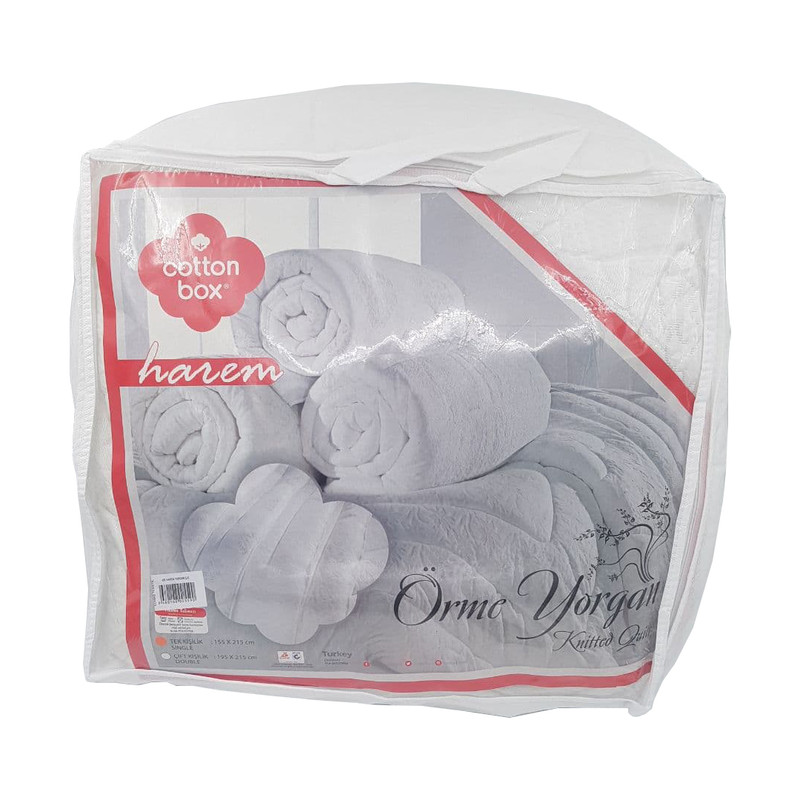 لحاف کاتن باکس مدل Harem یک نفره سایز 215x155 سانتی متر