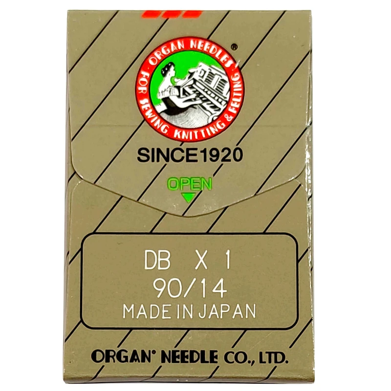 سوزن چرخ خیاطی اورگان نیدل مدل DB 14 بسته 10 عددی