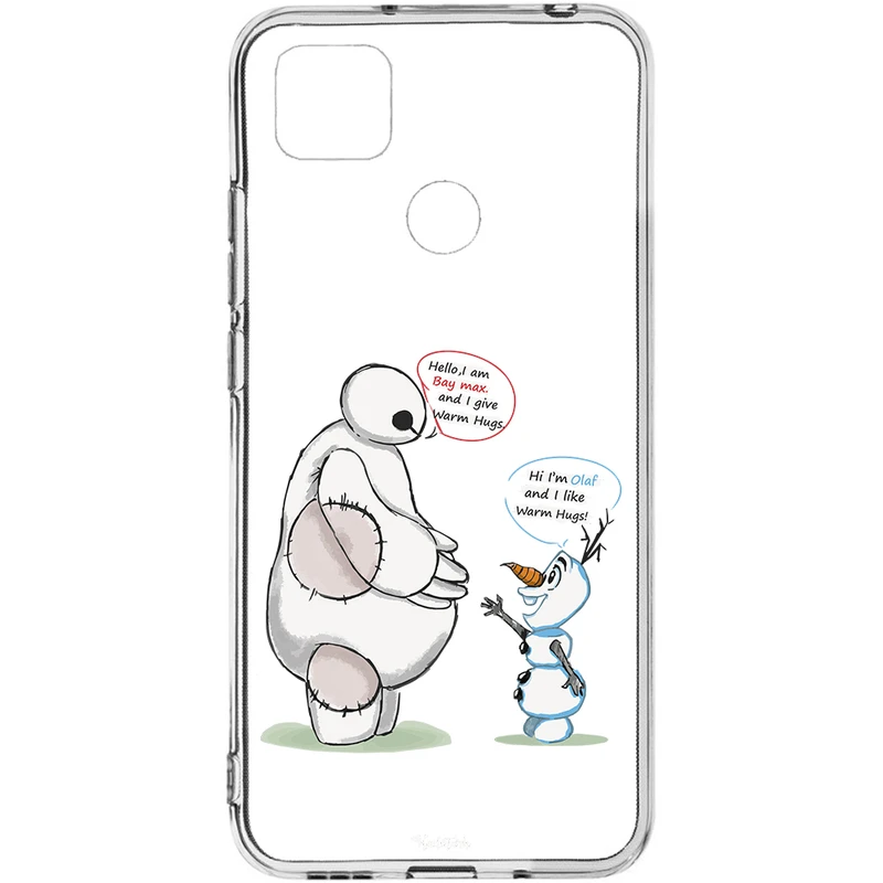 کاور طرح Olaf & Baymax مناسب برای گوشی موبایل شیائومی Redmi 9C