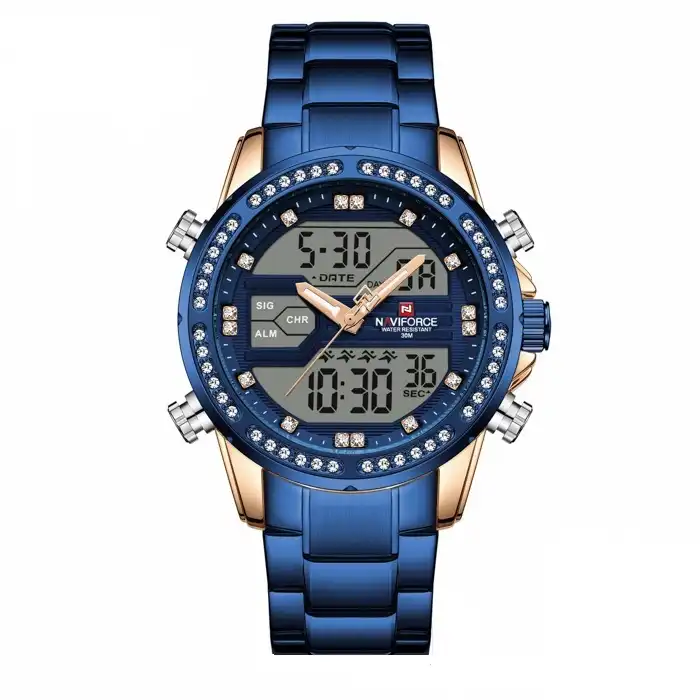 ساعت مچی عقربه‌ای مردانه نیوی فورس مدل NF9190M