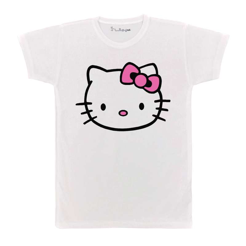 تی شرت بچگانه پرمانه طرح Kitty کد pmt.2419
