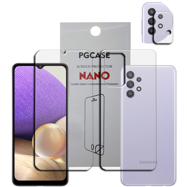  محافظ صفحه نمایش مدل Star Max مناسب برای گوشی موبایل سامسونگ Galaxy A32 4G به همراه محافظ لنز دوربین و محافظ پشت گوشی