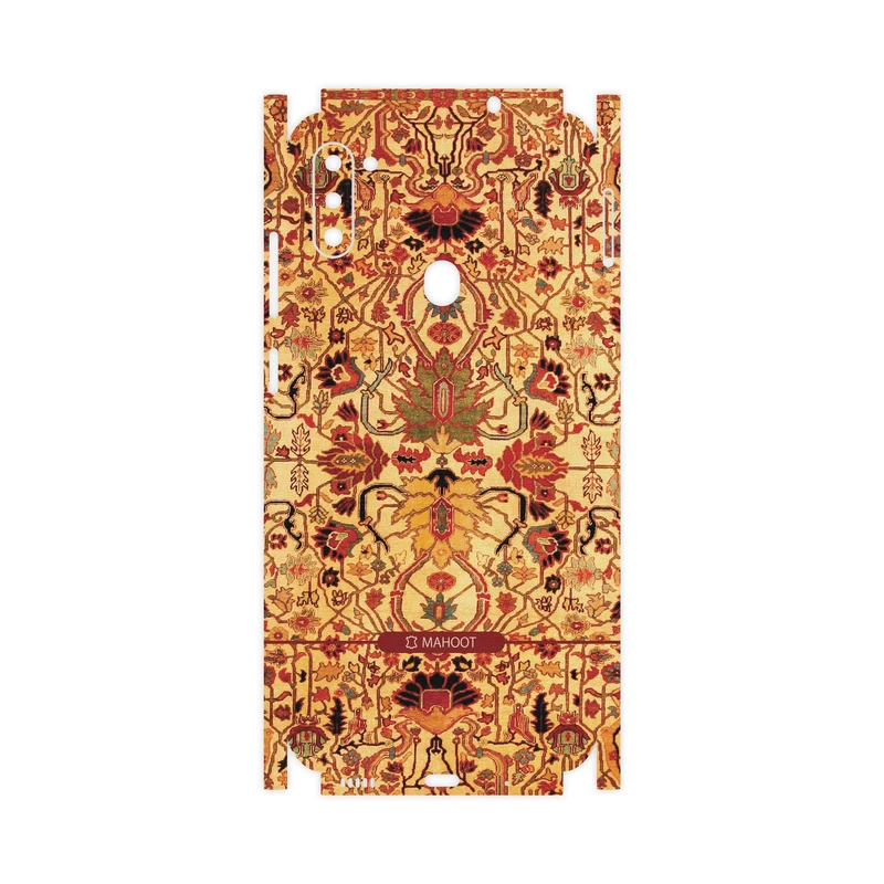 برچسب پوششی ماهوت مدل Persian-Carpet-Yellow-FullSkin مناسب برای گوشی موبایل سامسونگ Galaxy M11