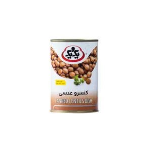 کنسرو خوراک عدسی یک و یک - 370 گرم