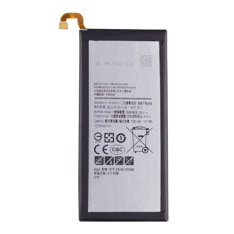 باتری موبایل مدل EB-BC700ABE ظرفیت ۳۳۰۰ میلی آمپر ساعت مناسب برای گوشی موبایل سامسونگ مدل Galaxy C7