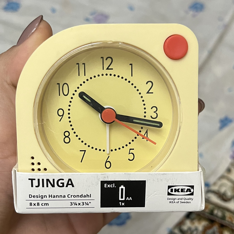 ساعت رومیزی ایکیا مدل tjinga کد 40592123