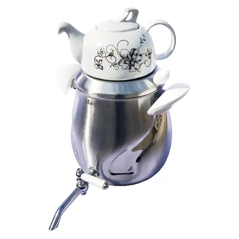 ست کتری و قوری مرادی مدل رز