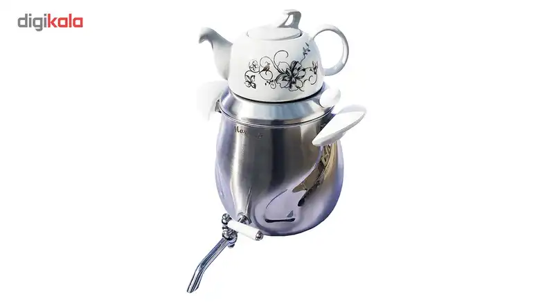 ست کتری و قوری مرادی مدل رز