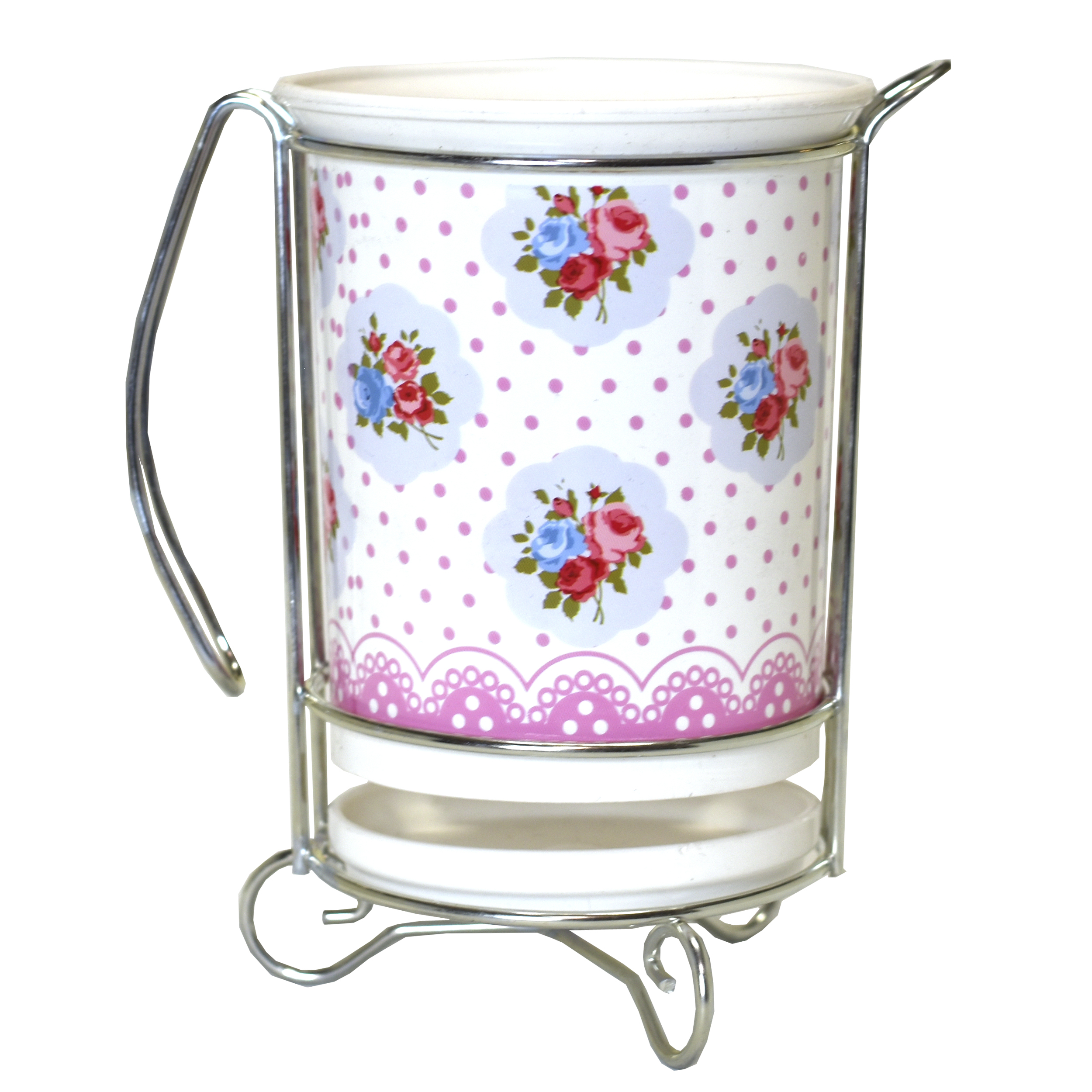 جاقاشقی فرش کیپس طرح گل کد 003