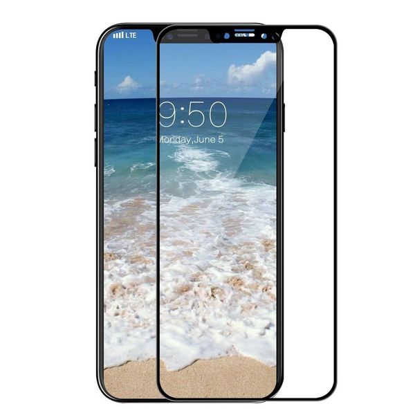 محافظ صفحه نمایش شیشه ای موکولو مدل 3D مناسب برای گوشی موبایل iPhone X محافظ صفحه نمایش شیشه ای موکولو مدل 3D مناسب برای گوشی موبایل iPhone X