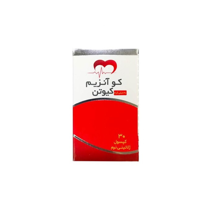 سافت ژل کوآنزیم کیوتن دانا - 30 میلی گرم بسته 30 عددی