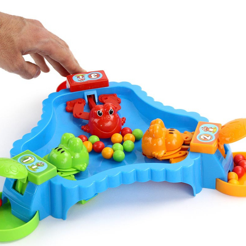 بازی آموزشی حیوانات مدل قورباغه های شکمو