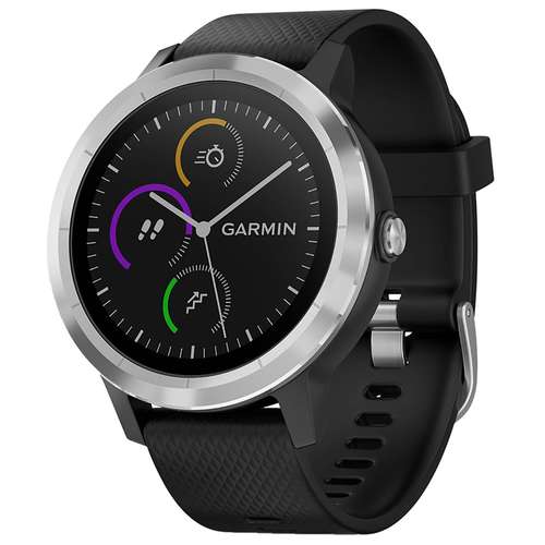 ساعت مچی هوشمند گارمین مدل VIVOACTIVE 3 BLACK/STAINLESS