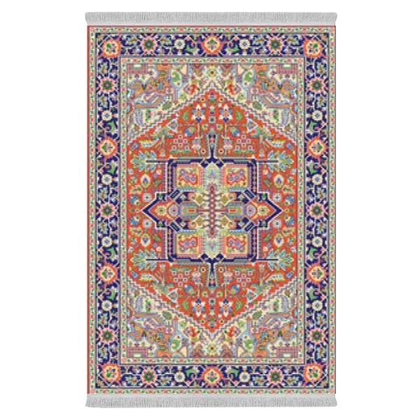 فرش پارچه‌ای دفه مدل فرشینه طرح مدرن  کد 8250