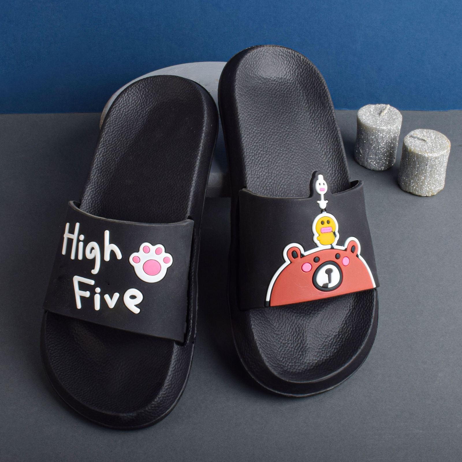 دمپایی زنانه پایون مدل High Five BK.2856 -  - 4