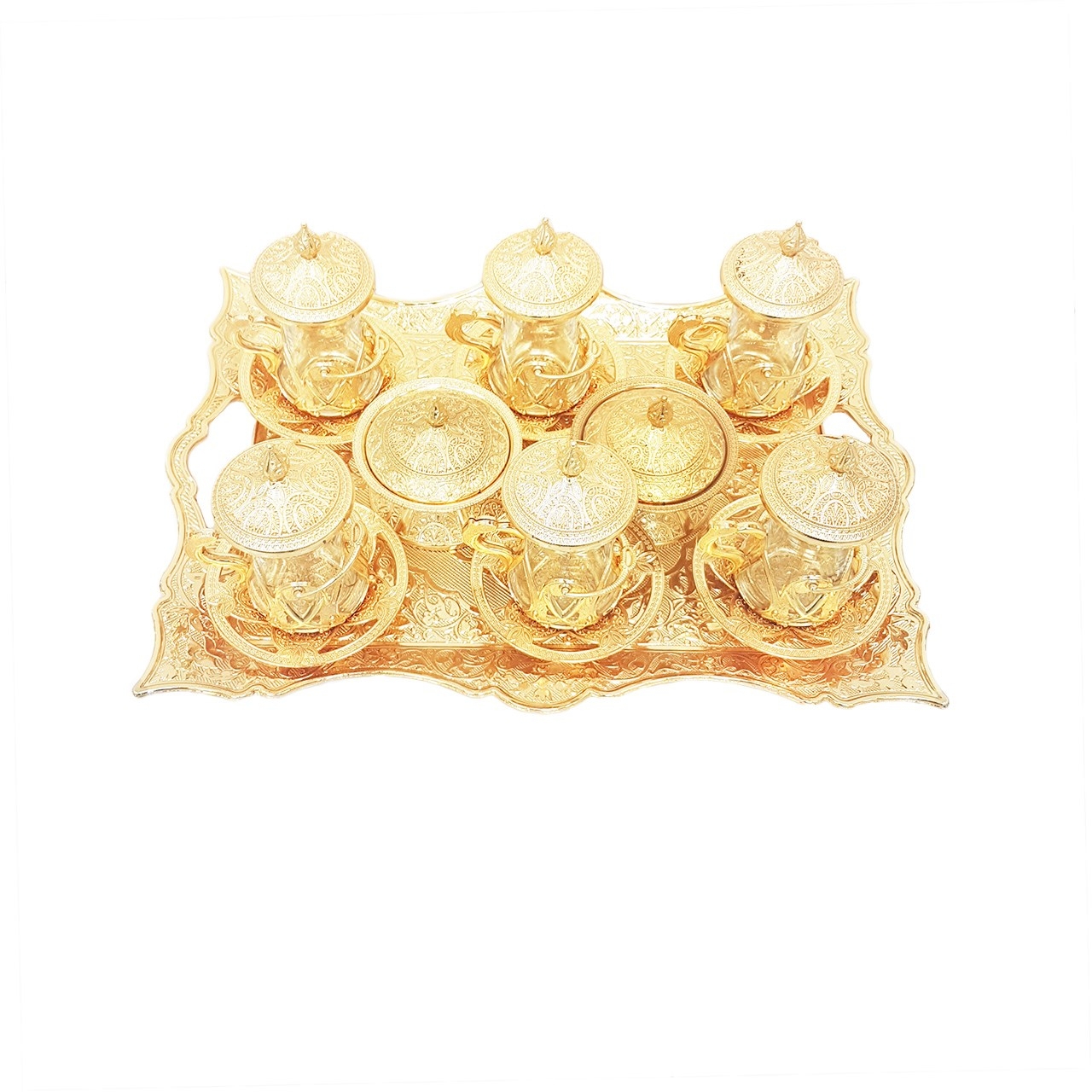 سرویس چای خوری 21 پارچه خرم کد 302
