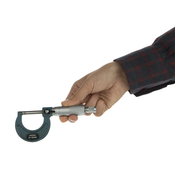 میکرومتر خارج سنج کد 25 گستره 25-0 میلی متر