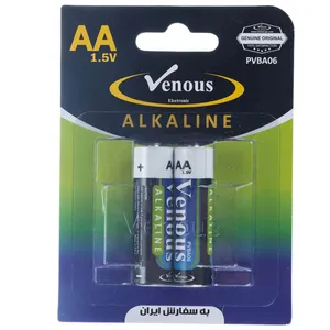 باتری قلمی ونوس مدل Alkaline بسته 2 عددی