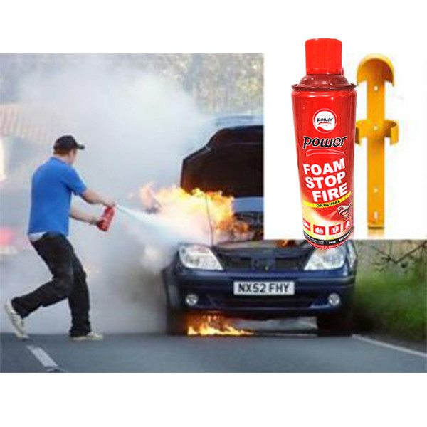 اسپری ضد حریق پاور مدل p018 حجم 500 میلی لیتر