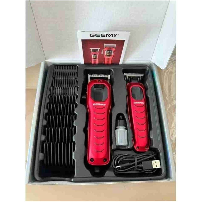 ماشین اصلاح موی سر و صورت شارژی جیمی مدل 8046 مجموعه 2 عددی ماشین اصلاح موی سر و صورت شارژی جیمی مدل 8046 مجموعه 2 عددی