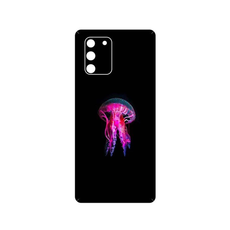برچسب پوششی ماهوت مدل jellyfish مناسب برای گوشی موبایل سامسونگ Galaxy S10 Lite