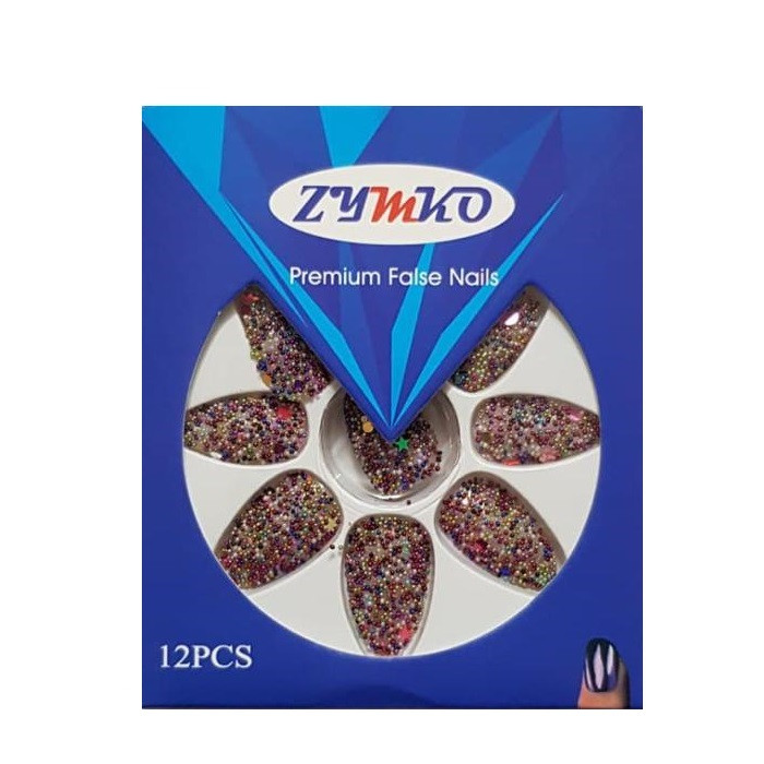 ناخن مصنوعی زیمکو کد 2391 بسته 12 عددی