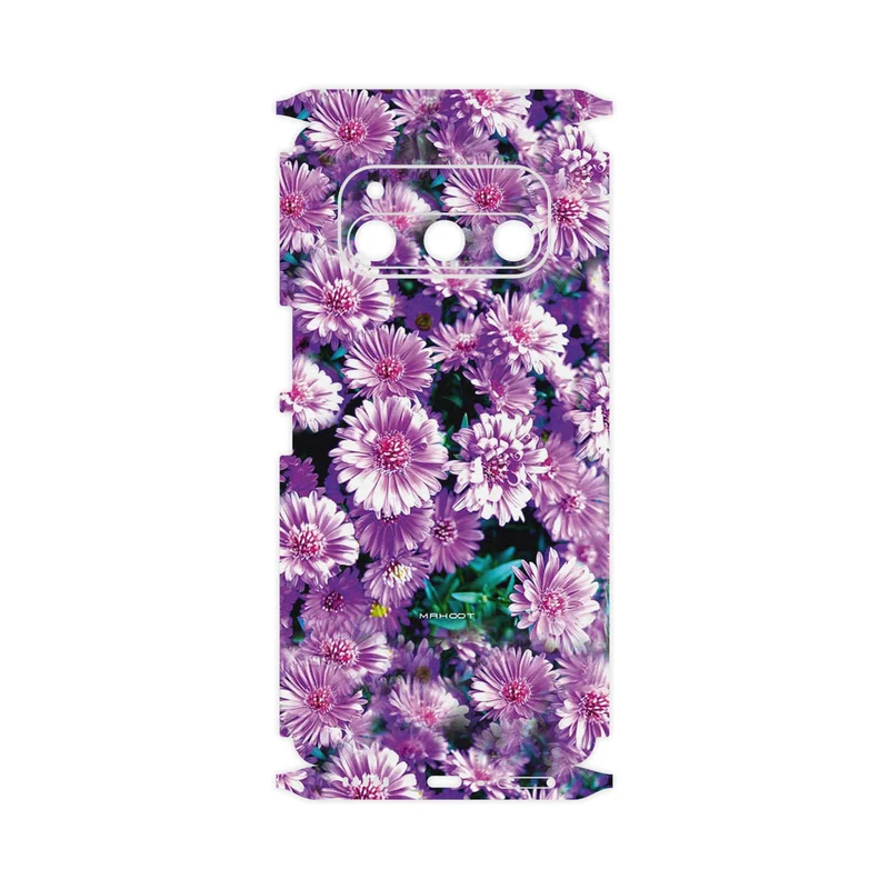 برچسب پوششی ماهوت مدل Purple_Flower-FullSkin مناسب برای گوشی موبایل داریا Bond 5G