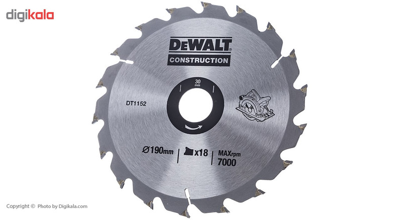 تیغ اره دیسکی دیوالت مدل DT1152