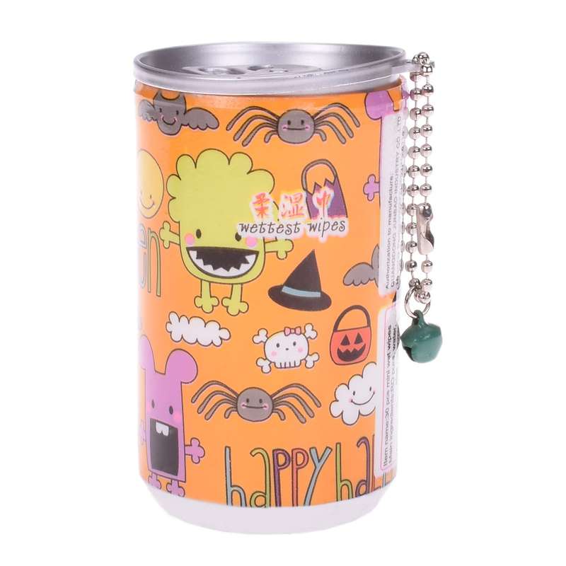 دستمال مرطوب ترانه مدل halloween 3 بسته 30 عددی