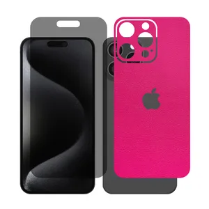 Glass Together model Privacy Screen Protector Suitable for Apple iPhone 16 Pro Max Mobile Phone with Back cover sticker
