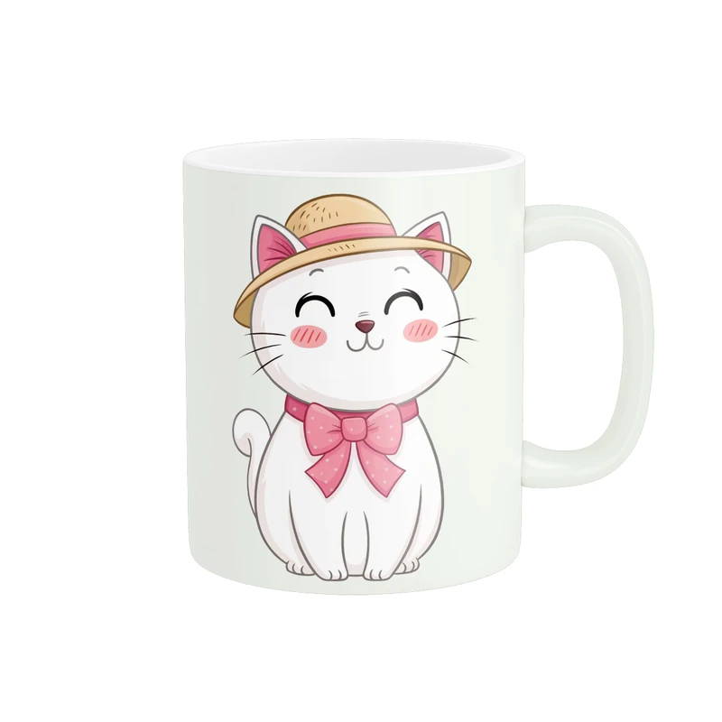 ماگ پاد آفرین طرح گربه بامزه کد 2645