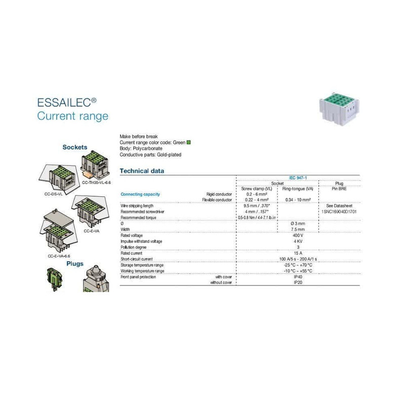 تست بلاک اینترلک مدل CC-E-VA-6.6