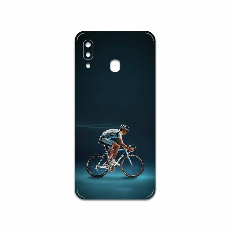 برچسب پوششی ماهوت مدل Road cycling مناسب برای گوشی موبایل سامسونگ Galaxy A20
