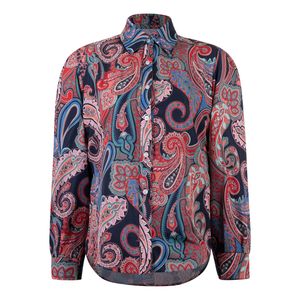 شومیز آستین بلند زنانه مدل ترمه کد blbbt101