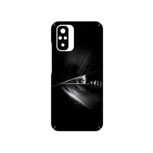 MAHOOT Black Portrait Cover Sticker for Xiaomi Redmi Note 10