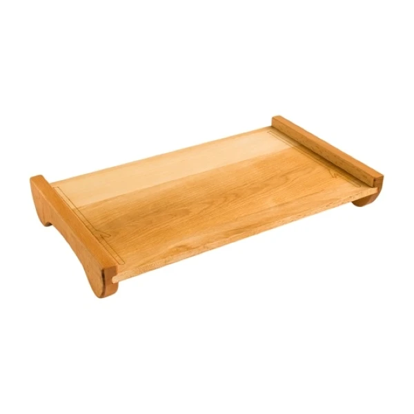 سینی بدون دسته مدل پایه دار کد SI107B سایز 23.5*45 سانتی متر